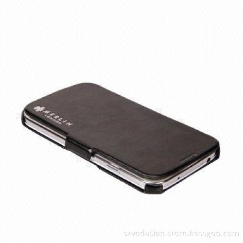 PU Leather Flip Case for Samsung Galaxy S4/9500, with Full Body Protection